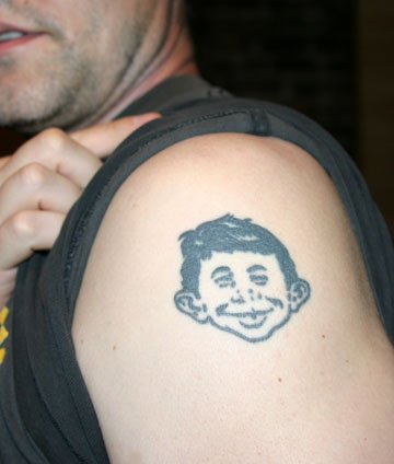 Eric's Alfred Tattoo