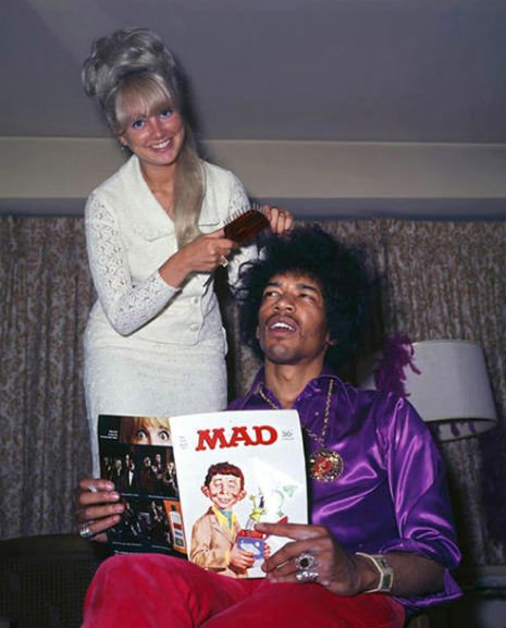 Jimi Hendrix and Mad