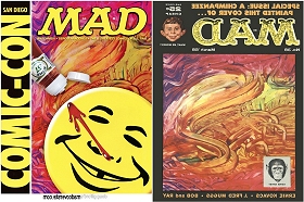 Comparison of #38 and Mad San Diego Comic Con