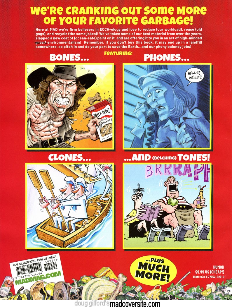 Doug Gilford's Mad Cover Site - Mad Treasure Trove Of Trash - Volume 6 