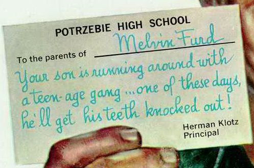 Herman Klotz note, MAD #43