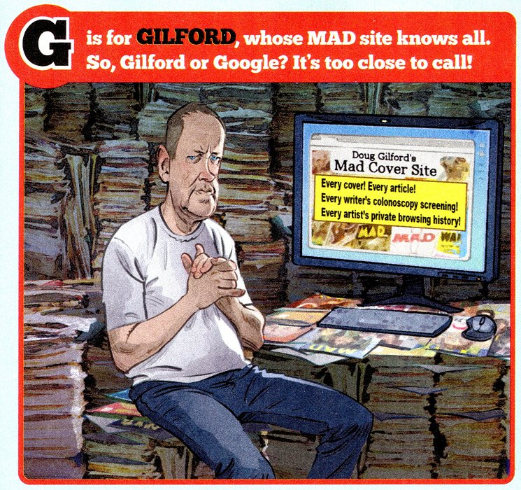MAD A to Z — G is for Gilford — art by Hermann Mejia