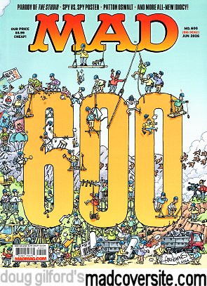 MAD #600 front cover