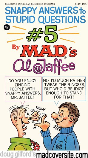 mad magazine stupid answers to stupid questions