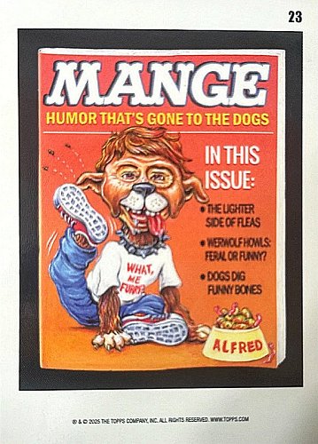 Topps 2025 - Mange